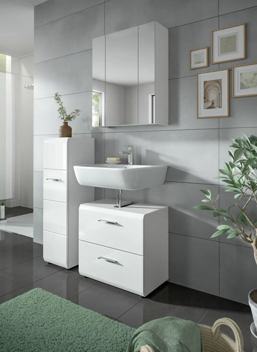 Ensemble salle de bains 3 éléments BONGA