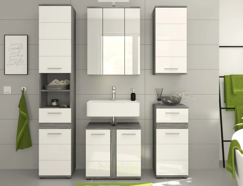 Ensemble salle de bains 5 éléments ASSELA