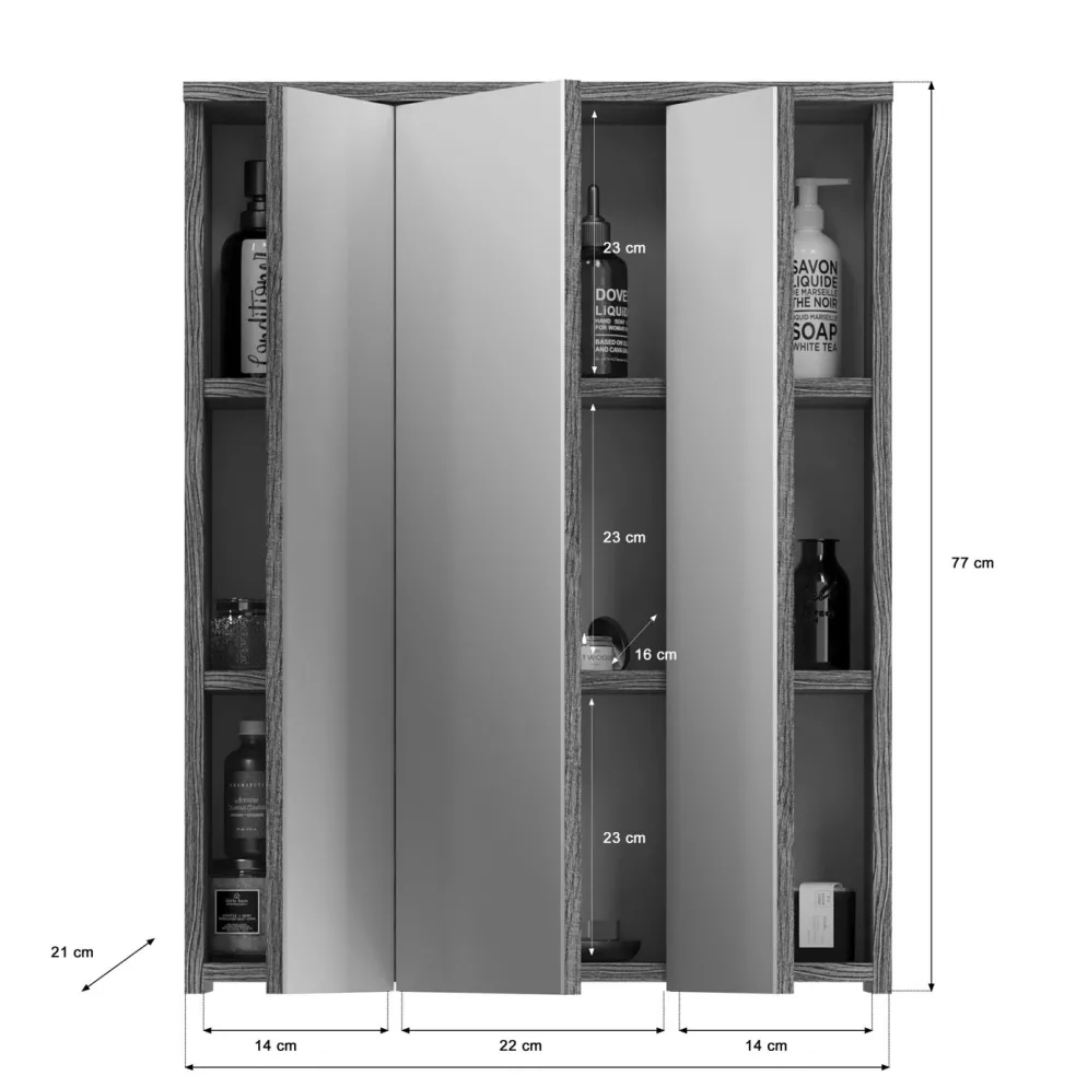 Ensemble salle de bains 3 éléments ASSELA