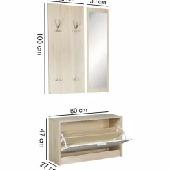 Ensemble vestiaire 3 éléments AREQUIPA