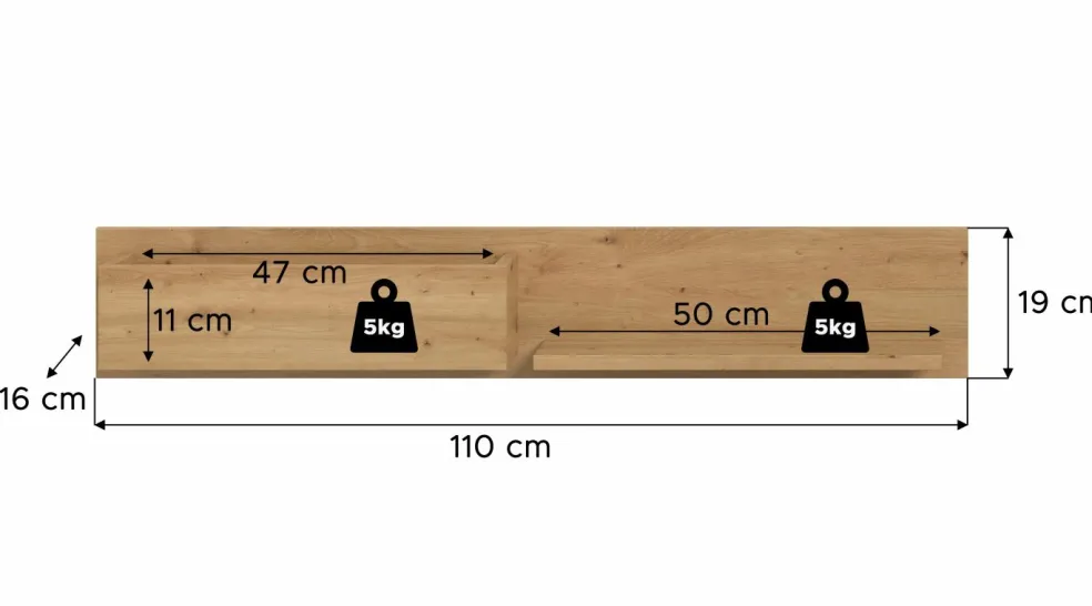 Etagère murale  DRIVE