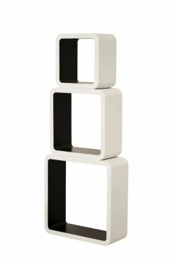 Etagères murales par lot de 3 CUBO