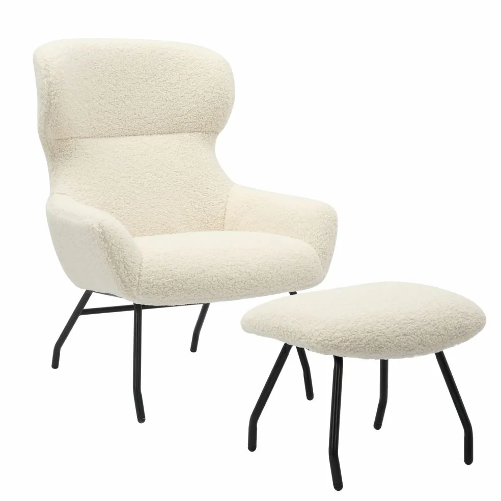 Fauteuil avec repose-pied 367797