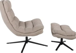 Fauteuil relax avec reopose-pied PORTO