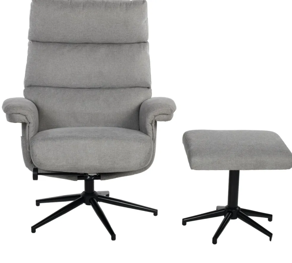 Fauteuil relax avec repose-pied OSOMO