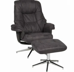 Fauteuil relax avec repose-pieds BURNABY