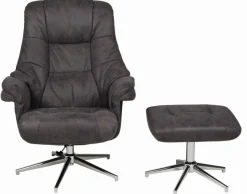 Fauteuil relax avec repose-pieds BURNABY