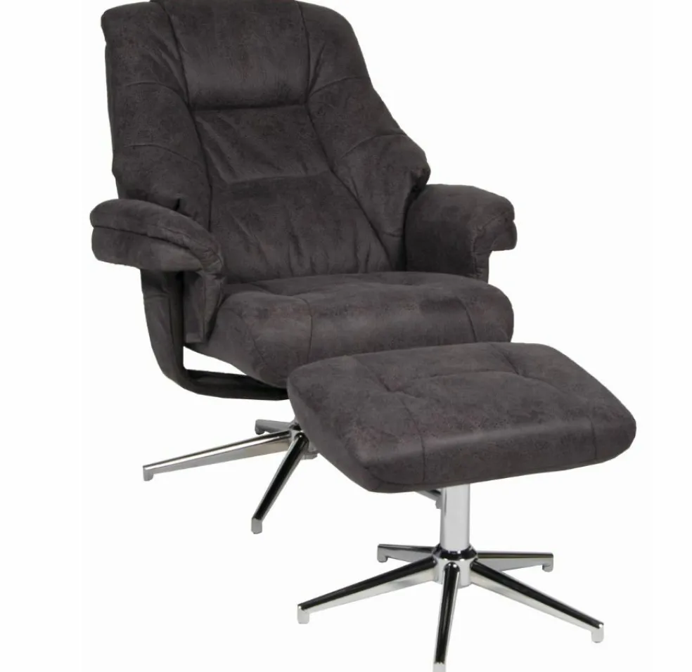 Fauteuil relax avec repose-pieds BURNABY