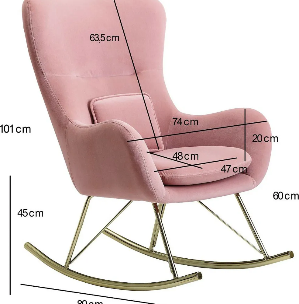 Fauteuil rocking chair SAN RAMON
