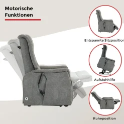 Fauteuil TV avec fonction mobilité PARMA 2