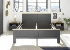 Lit avec 2 chevets ELASTIR