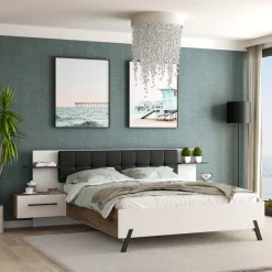 Lit avec chevets KYA