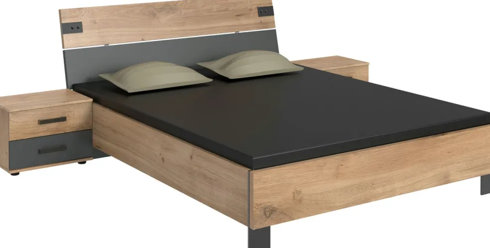 Lit avec chevets MALMÖ