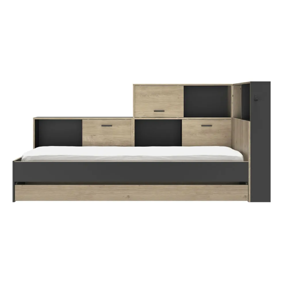 Lit avec rangement ERWAN