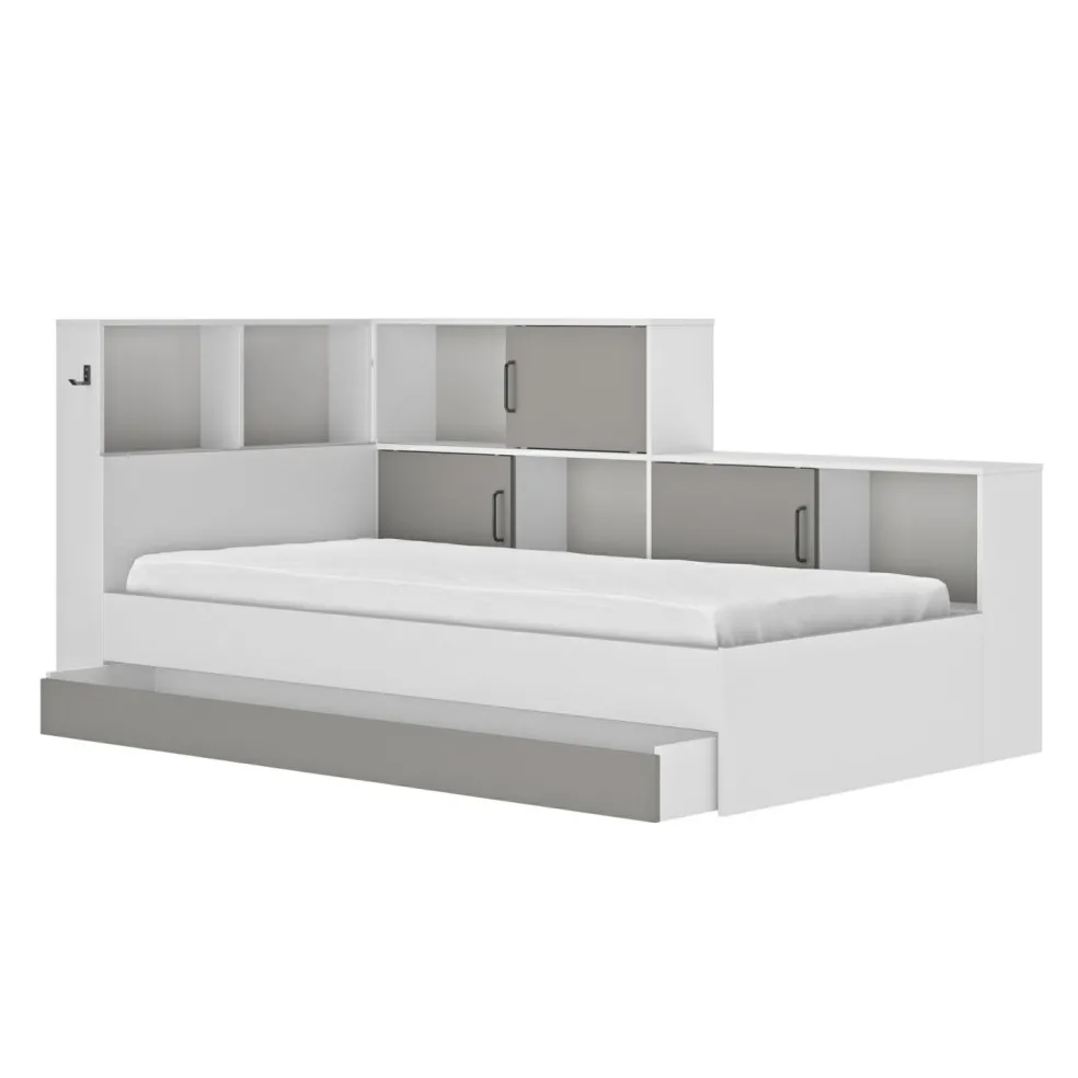 Lit avec rangement ERWAN