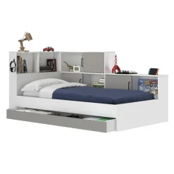 Lit avec rangement ERWAN