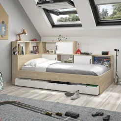 Lit avec rangement ERWAN