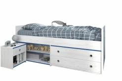 Lit avec rangement et chevet SMOOZY 24a