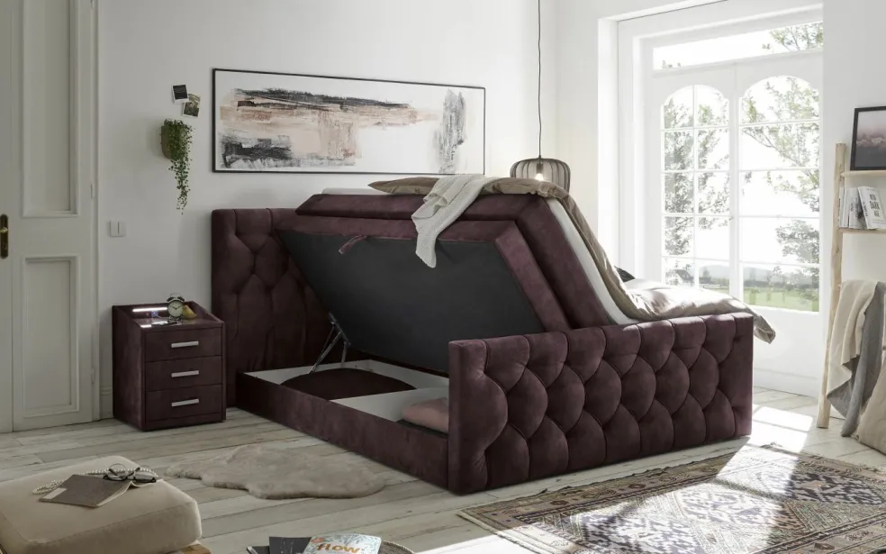 Lit boxspring CASHFIELD 8