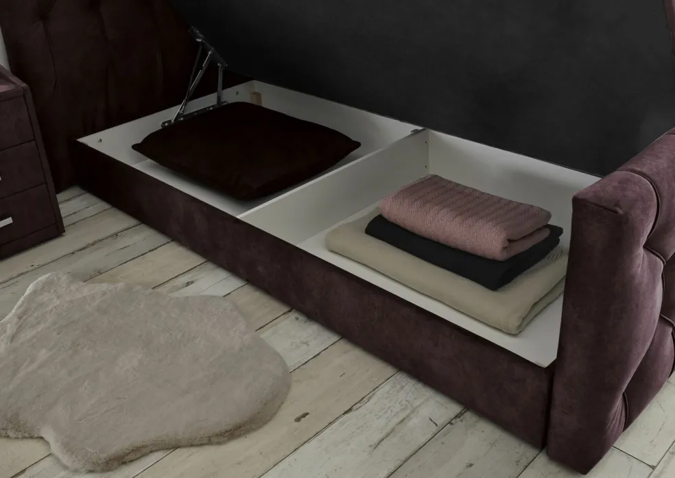 Lit boxspring CASHFIELD 8