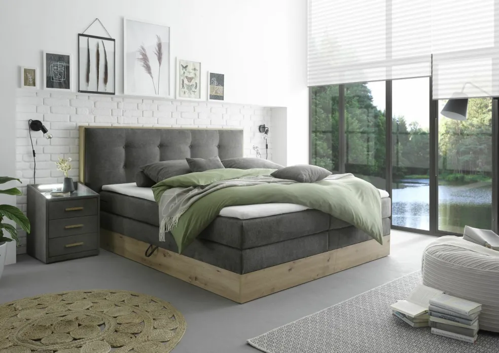 Lit boxspring PRESTON 6