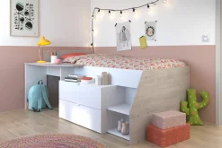 Lit mezzanine MILKY A