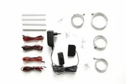 Lot de 4 bandeaux LED MARSEILLE 044037ZB