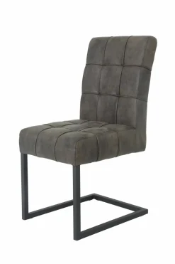 Lot de 2 chaises à piètement luge DONNA