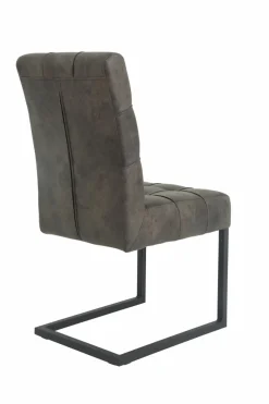 Lot de 2 chaises à piètement luge DONNA