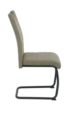 Lot de 4 chaises à piètement luge ASSIUT