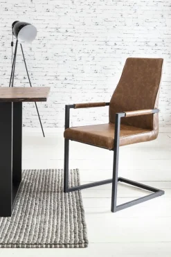 Lot de 2 chaises à piètement luge CIREBON