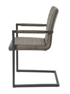 Lot de 2 chaises à piètement luge SUKARAJA