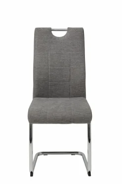 Lot de 4 chaises à piètement luge ALINA S