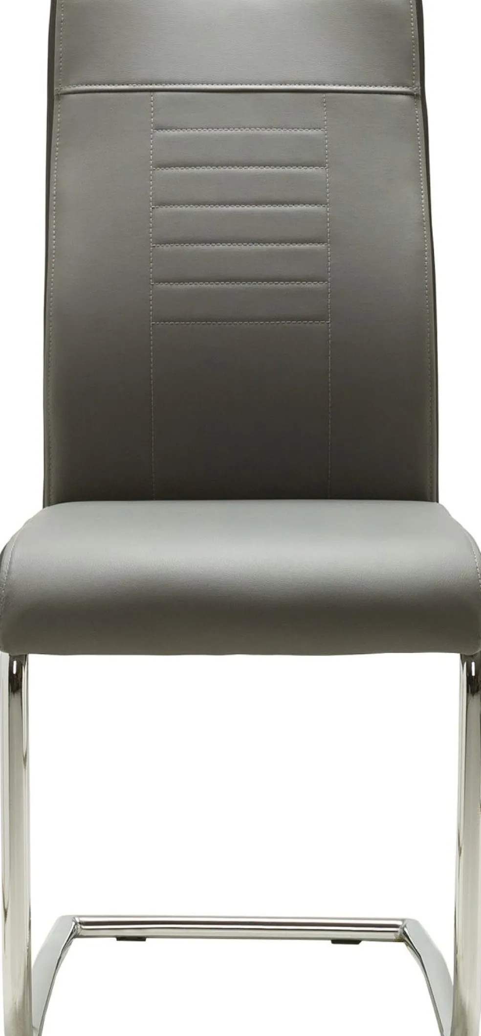 Lot de 4 chaises à piètement luge LUCKY