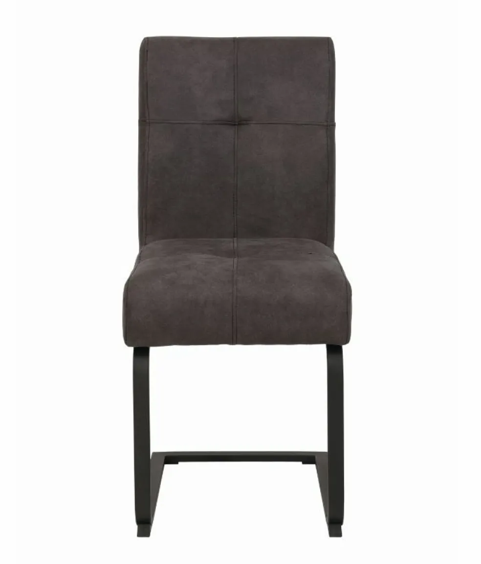 Lot de 2 chaises à piètement luge LUISE S