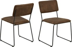 Lot de 2 chaises CORNELIA