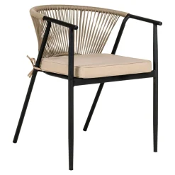 Lot de 4 chaises de jardin NAPOLI