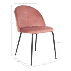 Lot de 2 chaises GENEVE