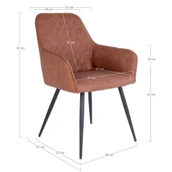 Lot de 2 chaises  HARBO