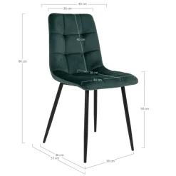 Lot de 2 chaises MIDDELFART