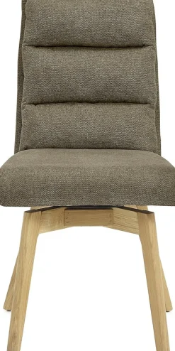 Lot de 2 chaises pivotantes KAMPALA