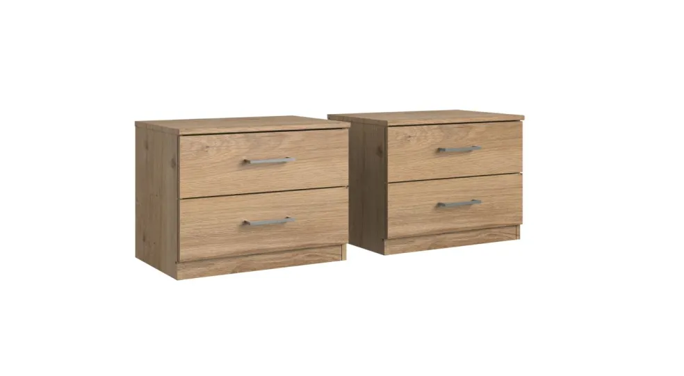 Lot de 2 chevets ANNA