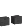 Lot de 2 chevets FLORENZ