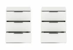 Lot de 2 chevets KOPENHAGEN