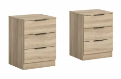 Lot de 2 chevets KOPENHAGEN