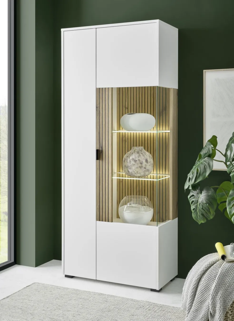 Lot de 3 éclairages pour tablettes en verre HUDSON