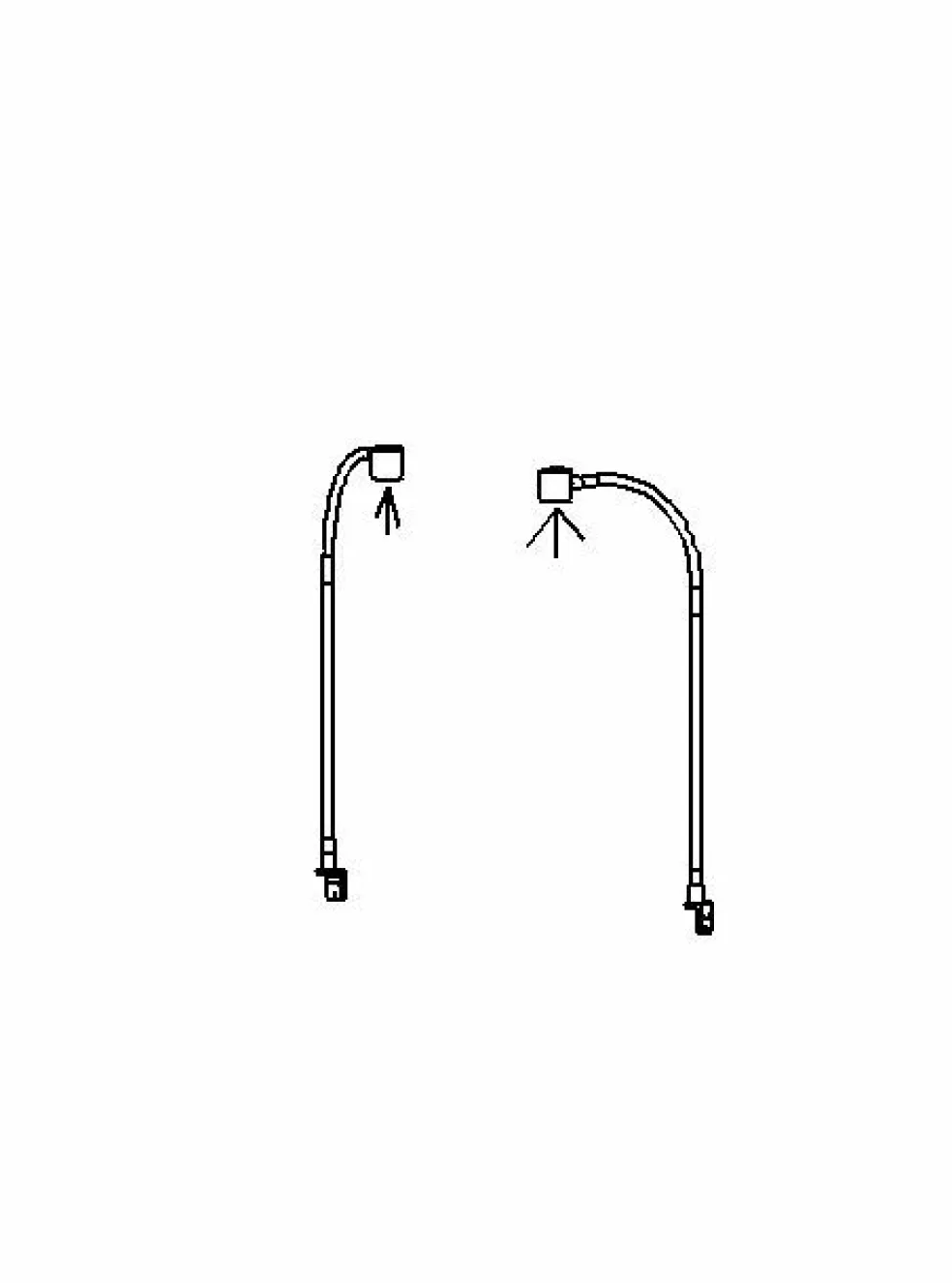 Lot de 2 lampes LED pour lit 99LP