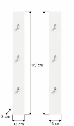Lot de 2 panneaux muraux BODITE