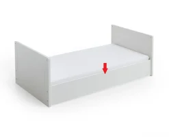 Lot de 2 parois latérales pour lit évolutif THILO