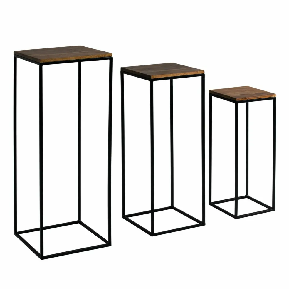 Lot de 3 sellettes LOPBURI